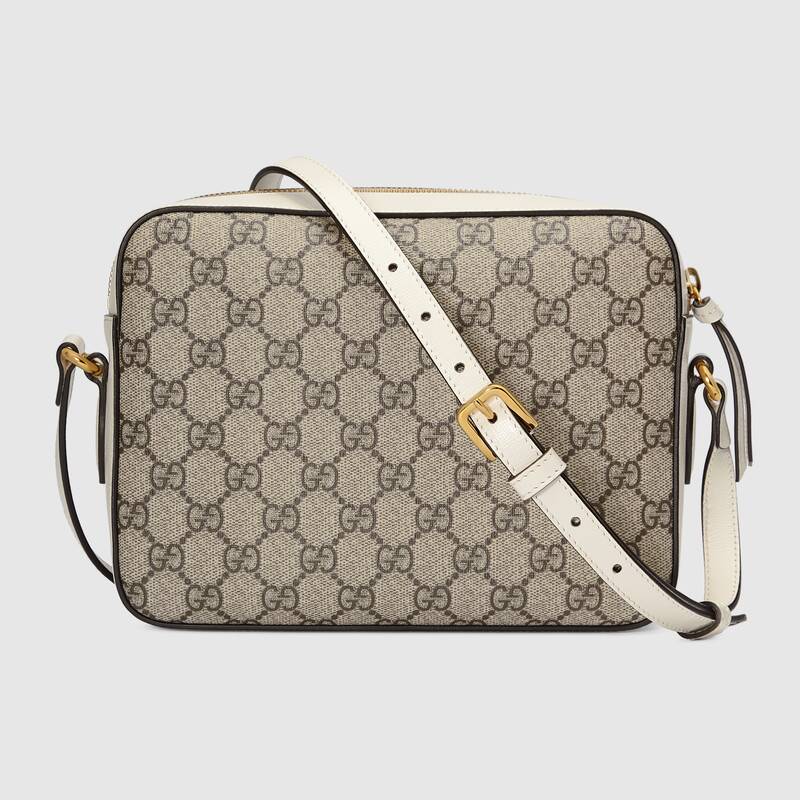 Gucci Horsebit 1955 Small Shoulder Bag 645454 White